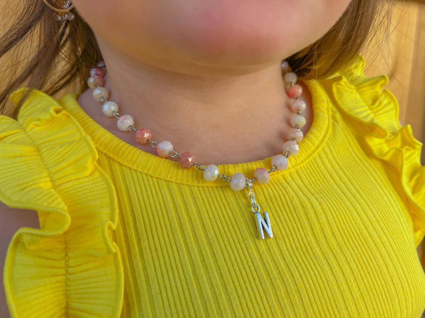 Initial necklace