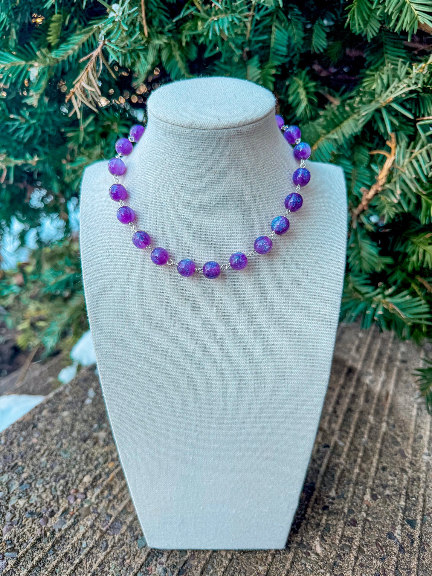 Purple halo